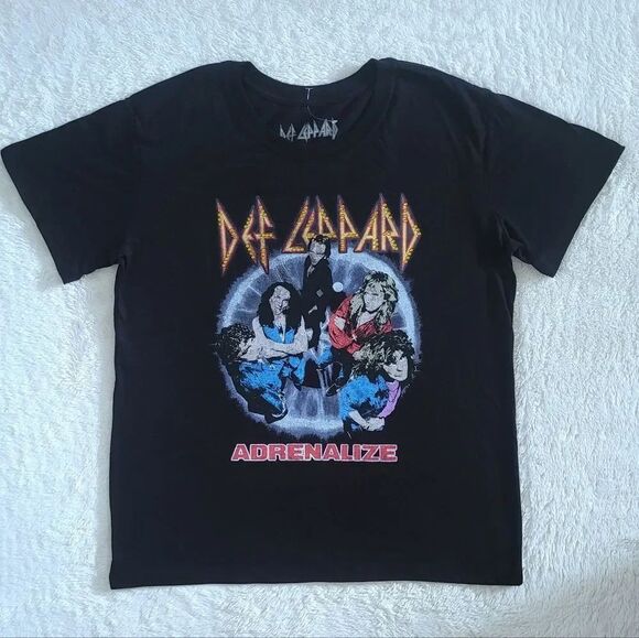 goodie two sleeves Tops - Goodie Two✌️ Sleeves Def🙉 Leppard🐆 "Adrenalize" Graphic Tee👕